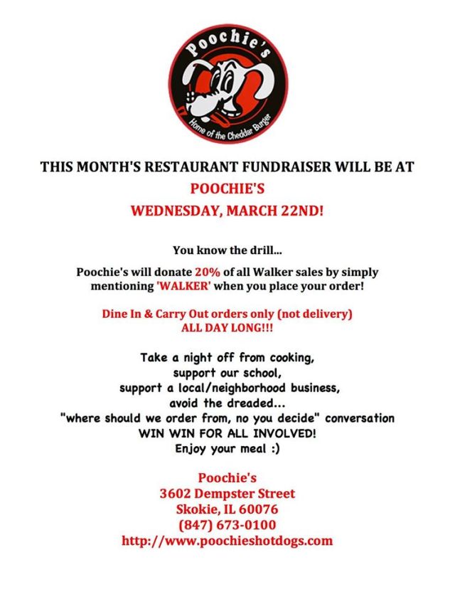 poochies fundraiser March