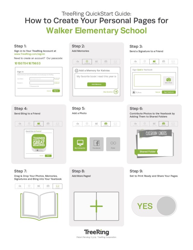 How to Create Personal Pages for Yearbook