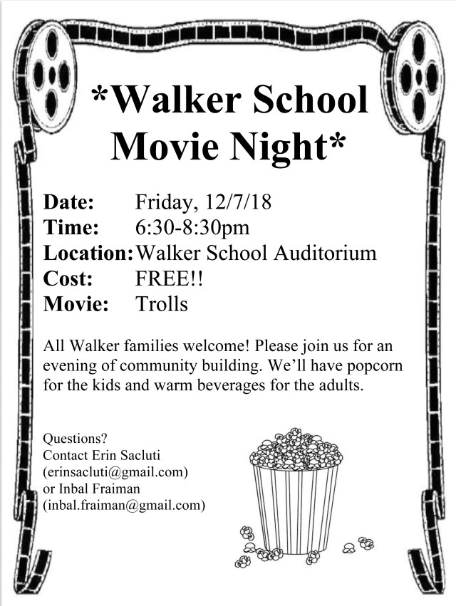 Microsoft Word - Walker Movie Night12/7.docx