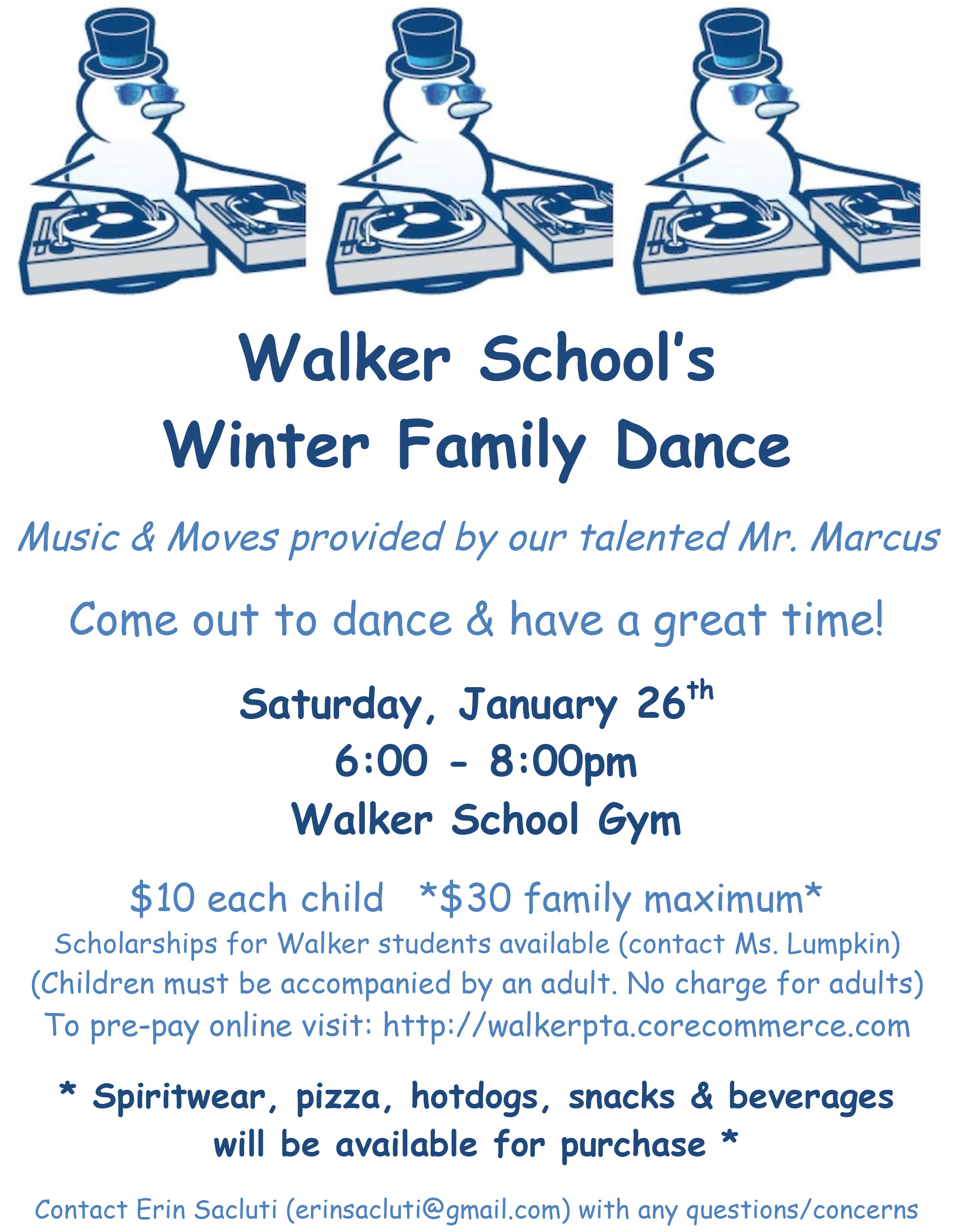 Microsoft Word - Walker PTA Winter Dance.doc