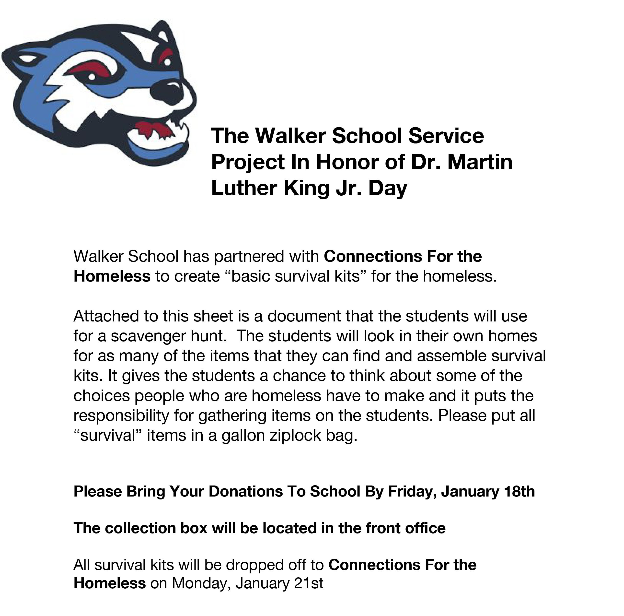 walker school service project flyer mlk-1