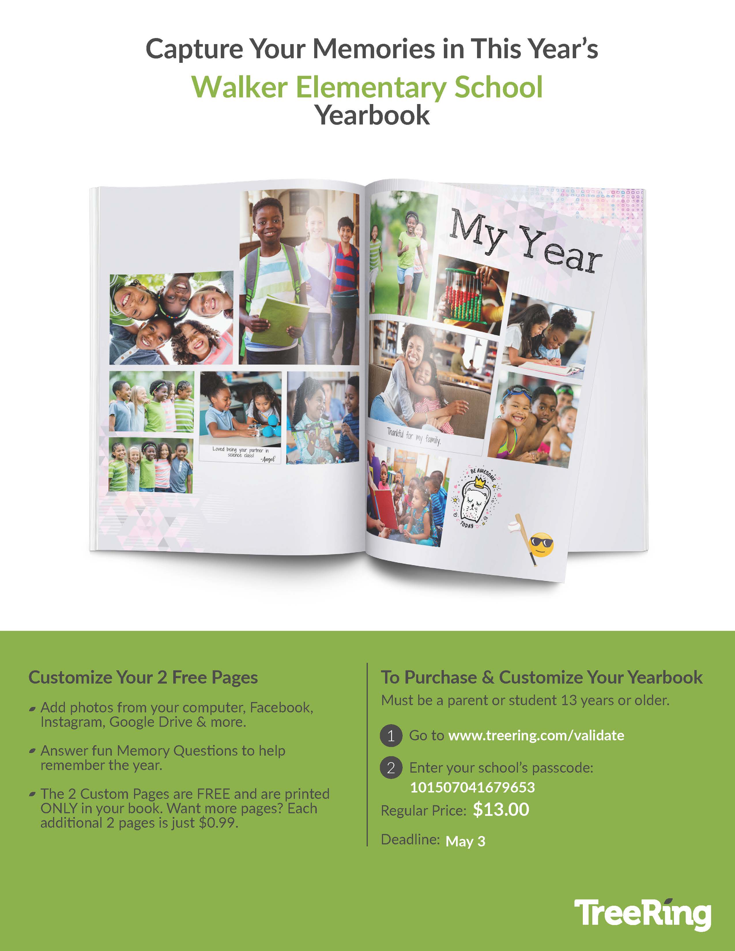 Yearbook Flyer