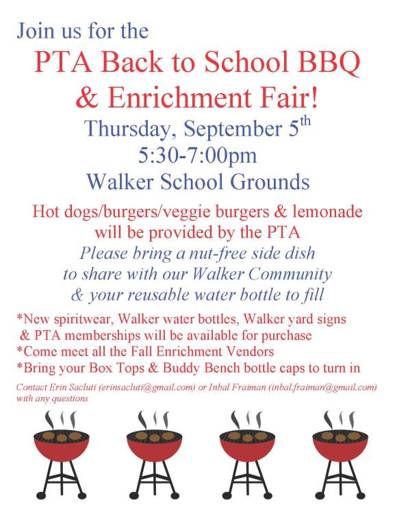 Walker Back to School BBQ