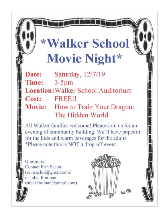 Walker Movie Night12-7