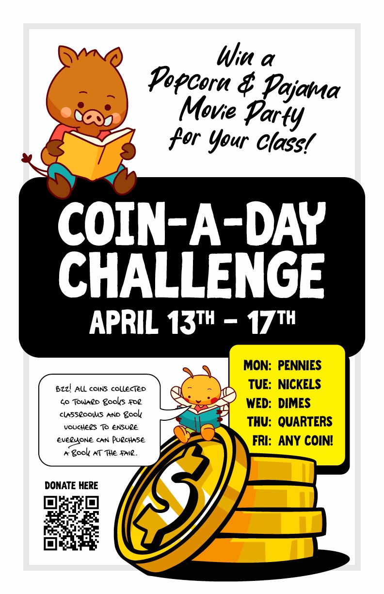 Coin Drive  – Starts April&nbsp;13th!